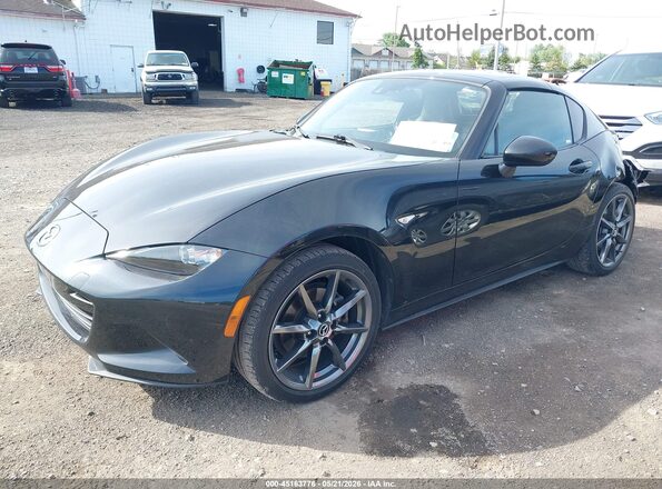 JM1NDAM73H0106655 2017 MAZDA MX-5 MIATA RF Black Przód lewy