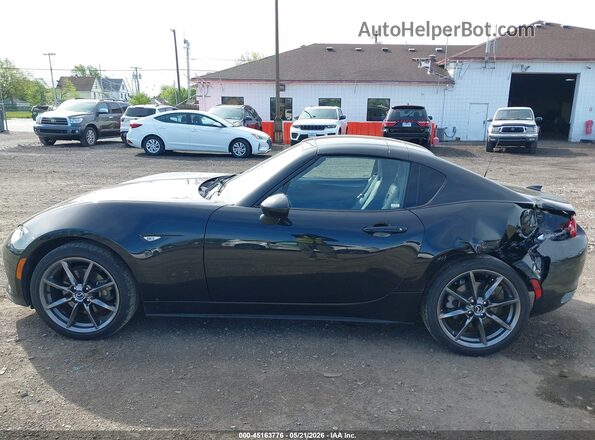JM1NDAM73H0106655 2017 MAZDA MX-5 MIATA RF Black Widok wnętrza 360 stopni