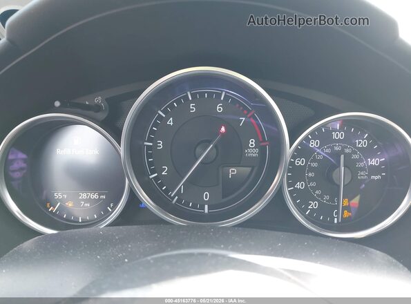 JM1NDAM73H0106655 2017 MAZDA MX-5 MIATA RF Black Widok tylnych siedzeń