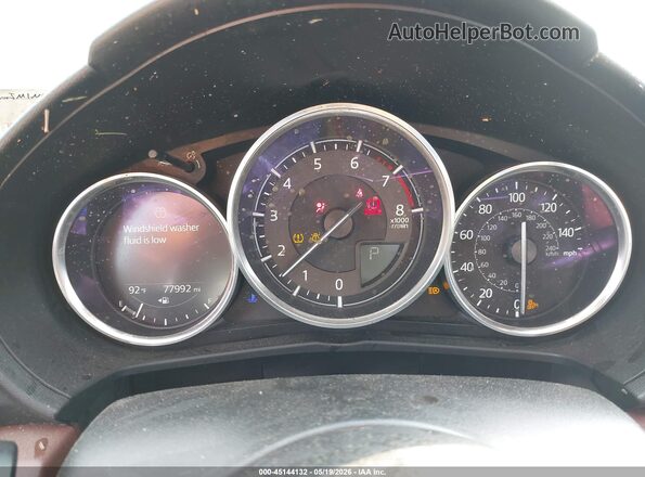 JM1NDAM73J0204333 2018 MAZDA MX-5 MIATA RF Серый Вид задних сидений