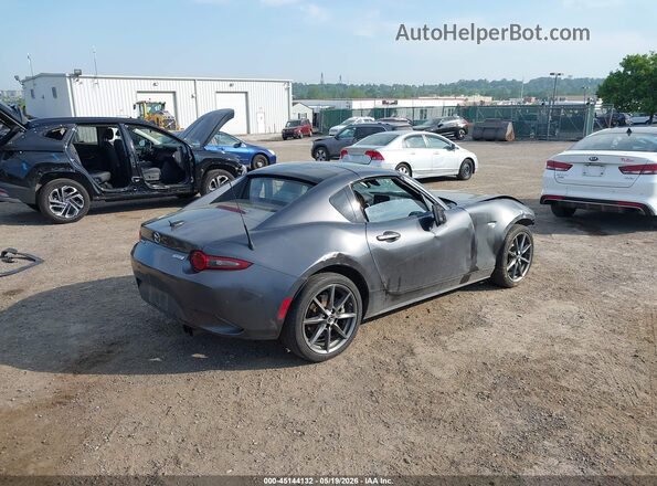 JM1NDAM73J0204333 2018 MAZDA MX-5 MIATA RF Серый Задняя правая четверть