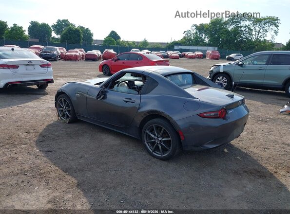 JM1NDAM73J0204333 2018 MAZDA MX-5 MIATA RF Серый Задняя левая четверть
