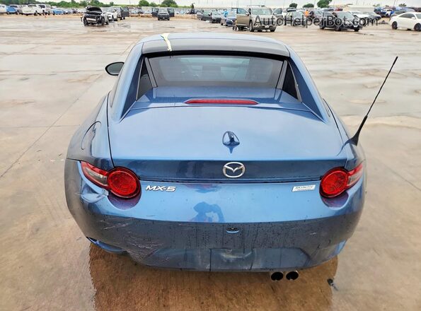 JM1NDAM73K0302571 2019 MAZDA MX-5 Blue Вид ззаду
