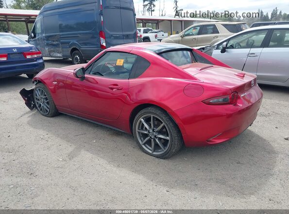JM1NDAM73M0459570 2021 MAZDA MX-5 MIATA RF Красный Задняя левая четверть