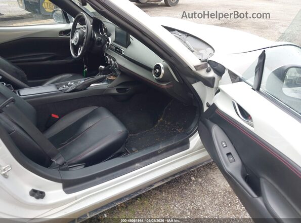 JM1NDAM74J0205944 2018 MAZDA MX-5 MIATA RF Gray Vista interior delantera