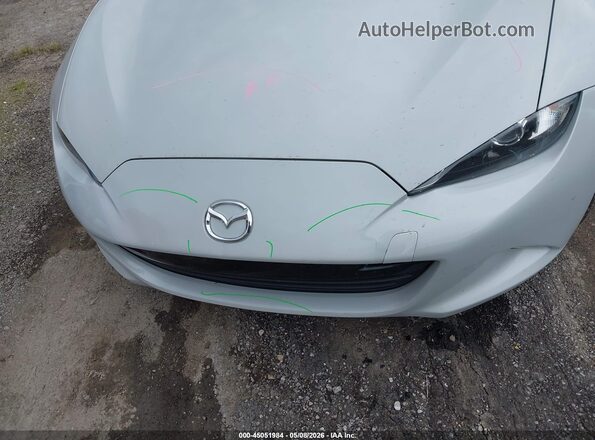 JM1NDAM74J0205944 2018 MAZDA MX-5 MIATA RF Gray Vista frontal