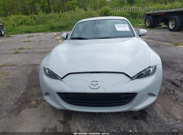 JM1NDAM74J0205944 2018 MAZDA MX-5 MIATA RF Gray Vista del cuadro de instrumentos