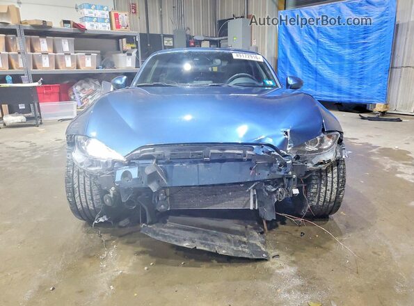 JM1NDAM75J0203958 2018 MAZDA MX-5 Blue Դիմացի տեսք