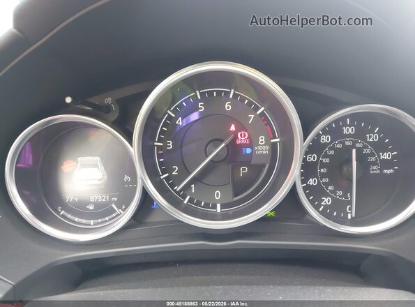 JM1NDAM75L0416945 2020 MAZDA MX-5 MIATA RF Dark Blue Вид задних сидений