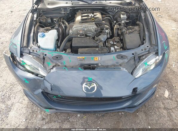 JM1NDAM75L0416945 2020 MAZDA MX-5 MIATA RF Dark Blue Вид сзади