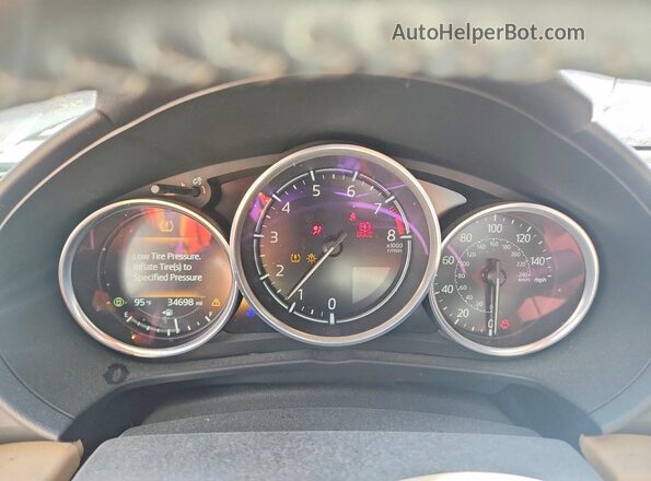 JM1NDAM75R0600601 2024 MAZDA MX-5 Серый Вид щитка приборов