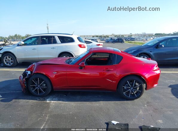 JM1NDAM75S0660741 2025 MAZDA MX-5 MIATA RF Red Սալոնի 360 աստիճան տեսք
