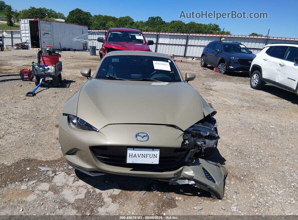 JM1NDAM76P0550661 2023 MAZDA MX-5 MIATA RF Tan Widok zestawu wskaźników