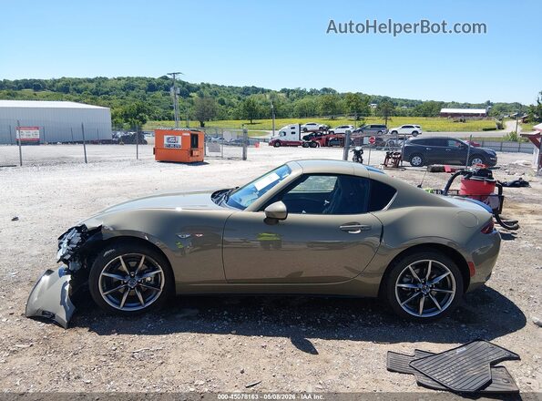 JM1NDAM76P0550661 2023 MAZDA MX-5 MIATA RF Tan Widok wnętrza 360 stopni