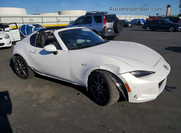 JM1NDAM77H0105038 2017 MAZDA MX-5 White Delantero derecho