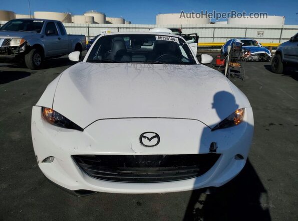 JM1NDAM77H0105038 2017 MAZDA MX-5 White Vista frontal