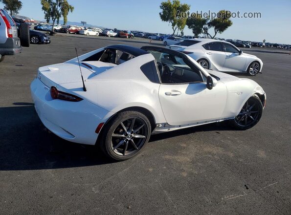 JM1NDAM77H0105038 2017 MAZDA MX-5 White Trasero derecho