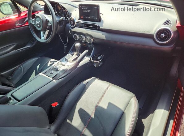 JM1NDAM77K0302783 2019 MAZDA MX-5 Red Dashboard view