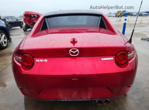 JM1NDAM77N0503443 2022 MAZDA MX-5 Burgundy Widok z tyłu