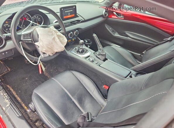 JM1NDAM77N0503443 2022 MAZDA MX-5 Burgundy Widok deski rozdzielczej
