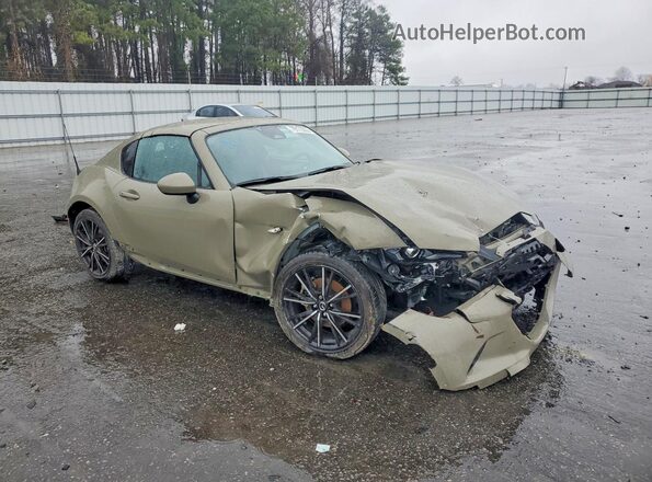 JM1NDAM77R0607839 2024 MAZDA MX-5 Tan წინა მარჯვენა