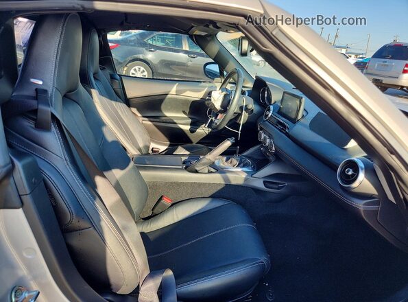 JM1NDAM78N0505878 2022 MAZDA MX-5 Gray Rear seats view