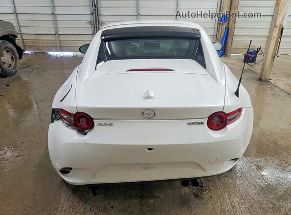 JM1NDAM7XR0608807 2024 MAZDA MX-5 White Հետևի տեսք