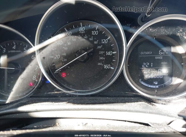 JM3KE2BY2G0741664 2016 MAZDA CX-5 Blue Вид задніх сидінь
