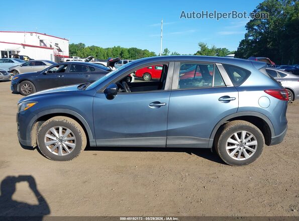 JM3KE2BY2G0741664 2016 MAZDA CX-5 Blue Панорамний вид салону 360°