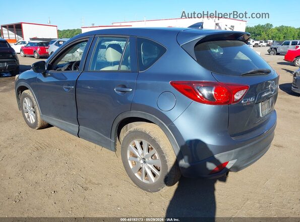 JM3KE2BY2G0741664 2016 MAZDA CX-5 Blue Задня ліва чверть