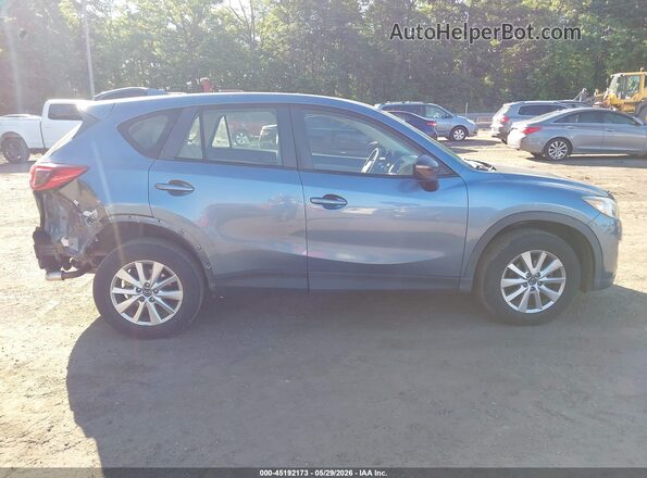 JM3KE2BY2G0741664 2016 MAZDA CX-5 Blue Вид задньої частини салону
