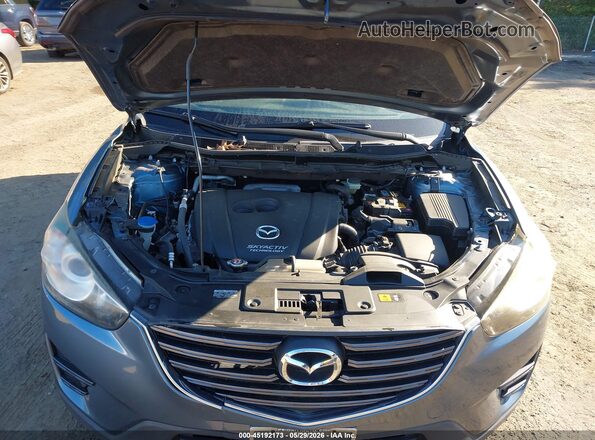 JM3KE2BY2G0741664 2016 MAZDA CX-5 Blue Вид ззаду