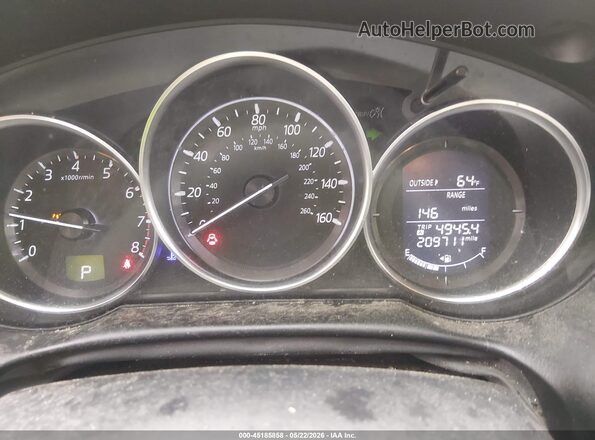 JM3KE2BYXG0744778 2016 MAZDA CX-5 White Вид задніх сидінь