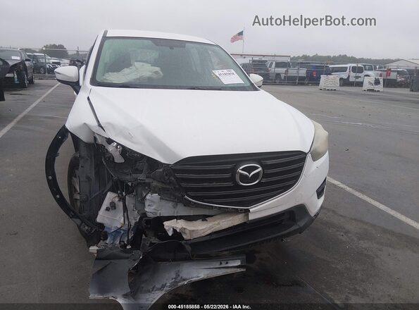 JM3KE2BYXG0744778 2016 MAZDA CX-5 White Вид щитка приладів