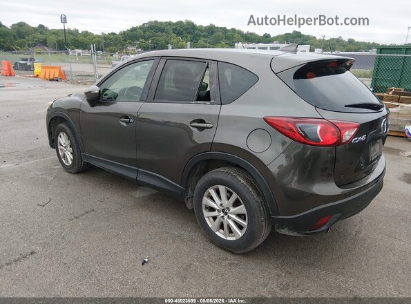 JM3KE2CY1G0849563 2016 MAZDA CX-5 Gray Trasero izquierdo