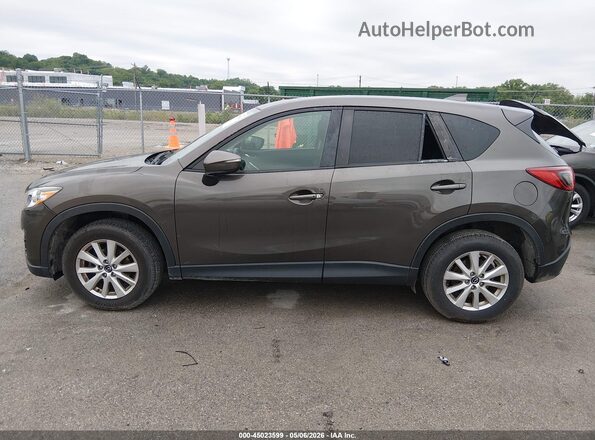 JM3KE2CY1G0849563 2016 MAZDA CX-5 Gray Vista interior de 360 grados