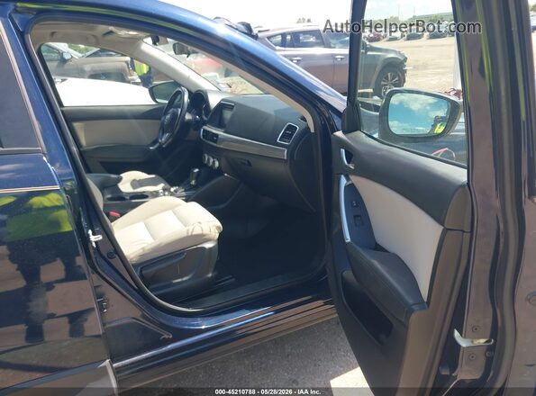 JM3KE2CY2G0764389 2016 MAZDA CX-5 Blue წინა სალონის ხედი