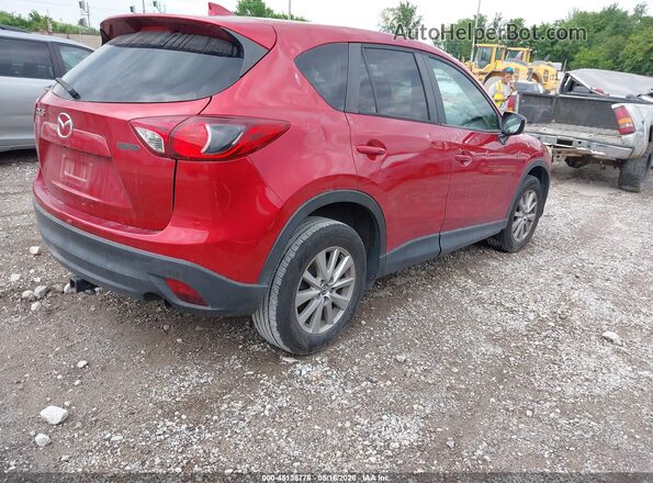JM3KE2CY3G0911397 2016 MAZDA CX-5 Red უკანა მარჯვენა