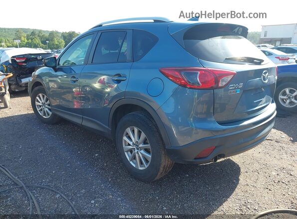 JM3KE2CY7G0916277 2016 MAZDA CX-5 Light Blue Հետևի ձախ