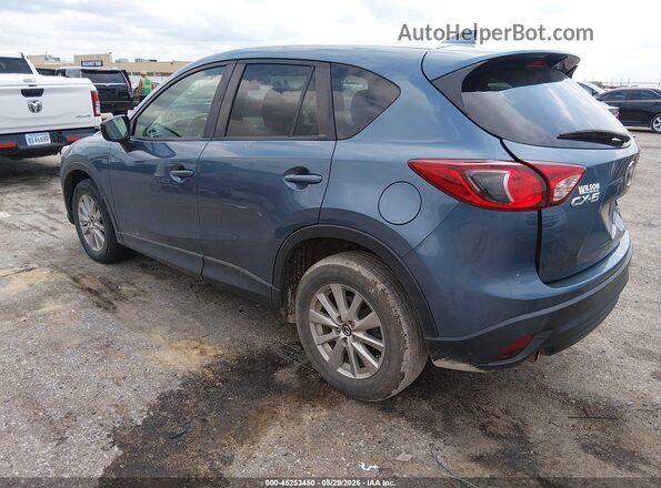 JM3KE2CY7G0919342 2016 MAZDA CX-5 Blue Rear left
