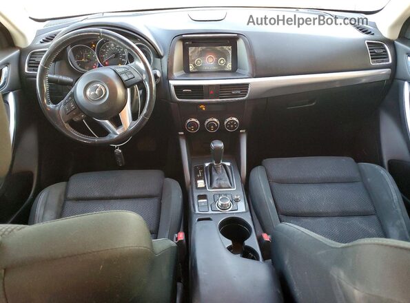 JM3KE2CY8G0675314 2016 MAZDA CX-5 Синий Вид панели приборов