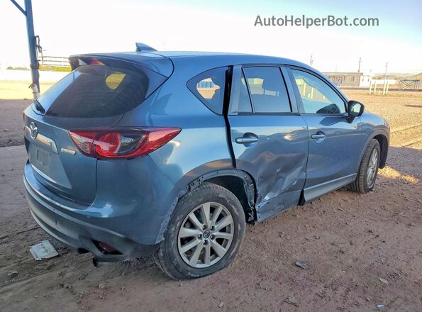 JM3KE2CY8G0675314 2016 MAZDA CX-5 Синий Задняя правая четверть