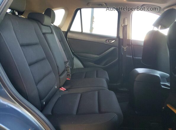 JM3KE2CY8G0675314 2016 MAZDA CX-5 Синий Вид задних сидений