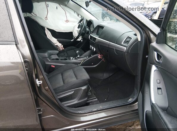 JM3KE2CY8G0916899 2016 MAZDA CX-5 Gray Սալոնի դիմացի տեսք