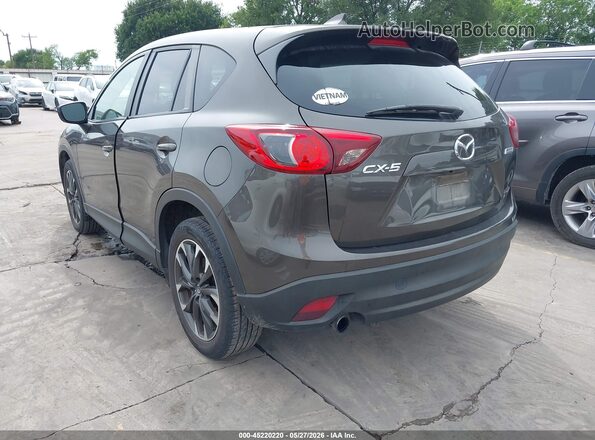 JM3KE2DY1G0811331 2016 MAZDA CX-5 Gray უკანა მარცხენა