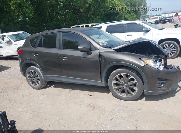 JM3KE2DY2G0687618 2016 MAZDA CX-5 Серый Вид задней части салона