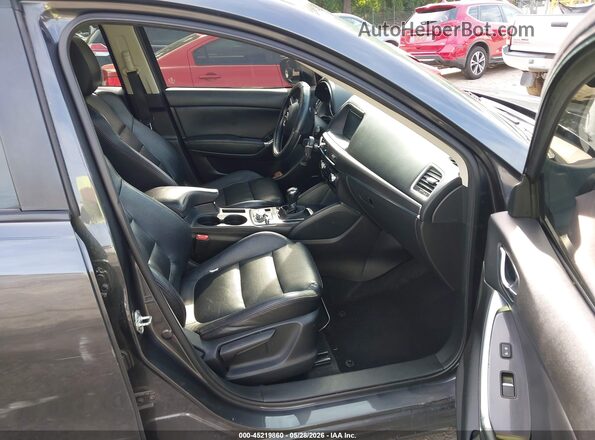 JM3KE2DY3G0643983 2016 MAZDA CX-5 Gray Vista interior delantera