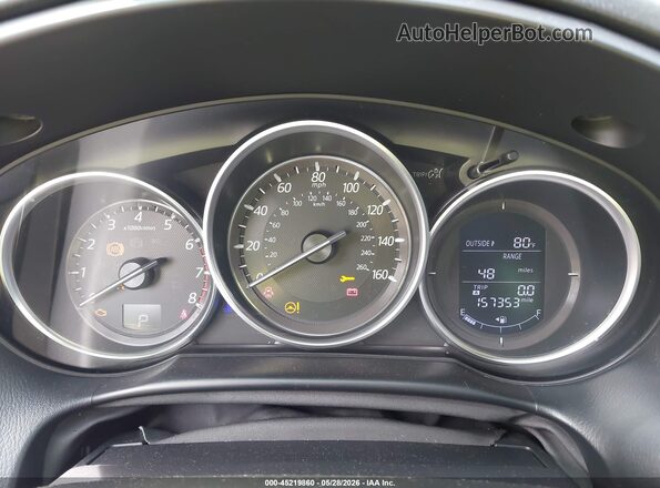 JM3KE2DY3G0643983 2016 MAZDA CX-5 Gray Vista de los asientos traseros