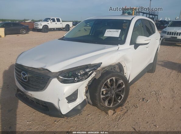JM3KE2DY9G0725359 2016 MAZDA CX-5 White Widok z przodu
