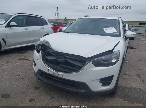 JM3KE2DY9G0734174 2016 MAZDA CX-5 White Widok z przodu